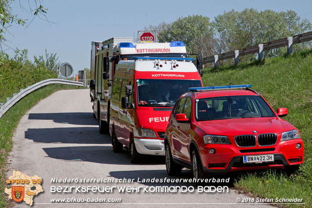 20180421 Bundesländerübergreifende Schadstoffeinsatzübung auf der A3 zwischen Pottendorf NÖ - Hornstein Bgld   Foto: Stefan Schneider
