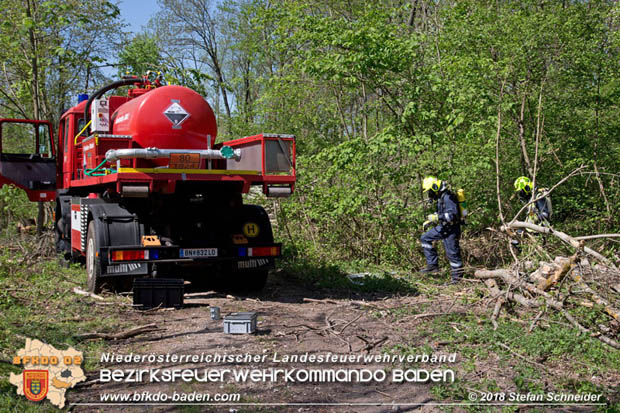 20180421 Bundesländerübergreifende Schadstoffeinsatzübung auf der A3 zwischen Pottendorf NÖ - Hornstein Bgld   Foto: Stefan Schneider