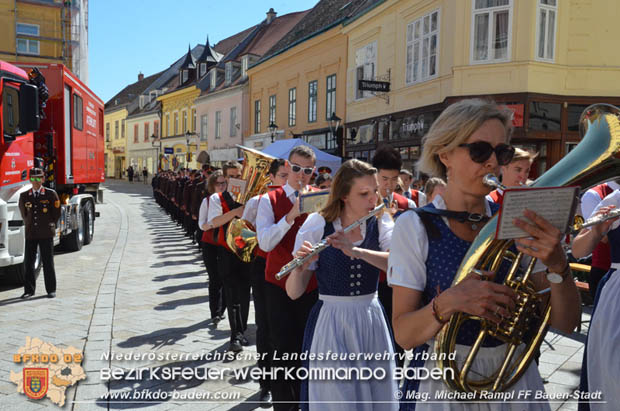 20180506 Florianifeier der Feuerwehren in der Stadt Baden  Foto: Mag. Michael Rampl FF Baden-Stadt 