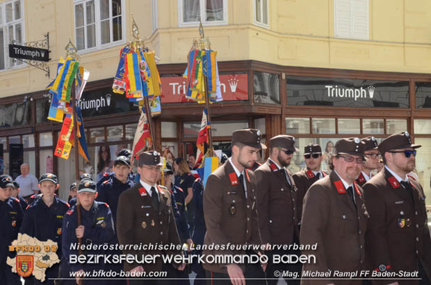 20180506 Florianifeier der Feuerwehren in der Stadt Baden  Foto: Mag. Michael Rampl FF Baden-Stadt 