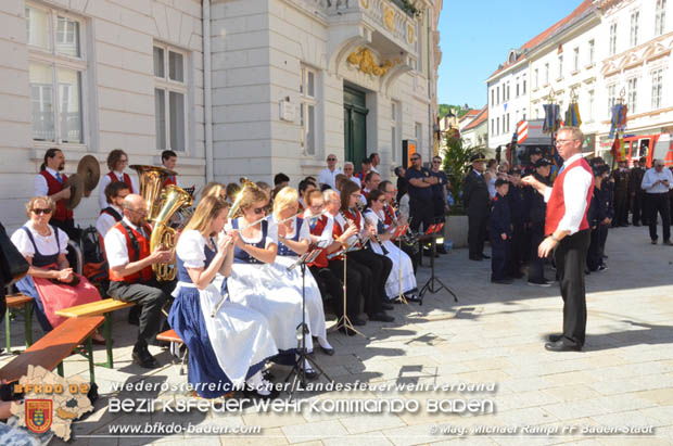 20180506 Florianifeier der Feuerwehren in der Stadt Baden  Foto: Mag. Michael Rampl FF Baden-Stadt 