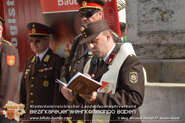 20180506 Florianifeier der Feuerwehren in der Stadt Baden  Foto: Mag. Michael Rampl FF Baden-Stadt 