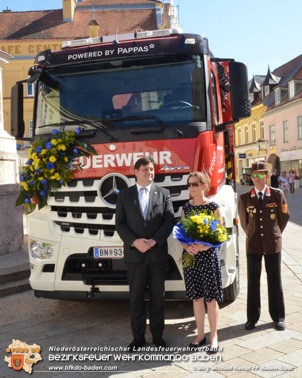 20180506 Florianifeier der Feuerwehren in der Stadt Baden  Foto: Mag. Michael Rampl FF Baden-Stadt 