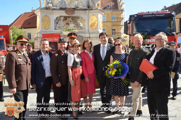 20180506 Florianifeier der Feuerwehren in der Stadt Baden  Foto: Mag. Michael Rampl FF Baden-Stadt 