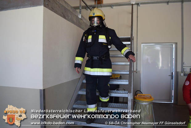 20180428 Leistungsüberprüfung der Atemschutzgeräteträger der FF Günselsdorf  Foto: SB ÖA Christopher Neumayer FF Günselsdorf