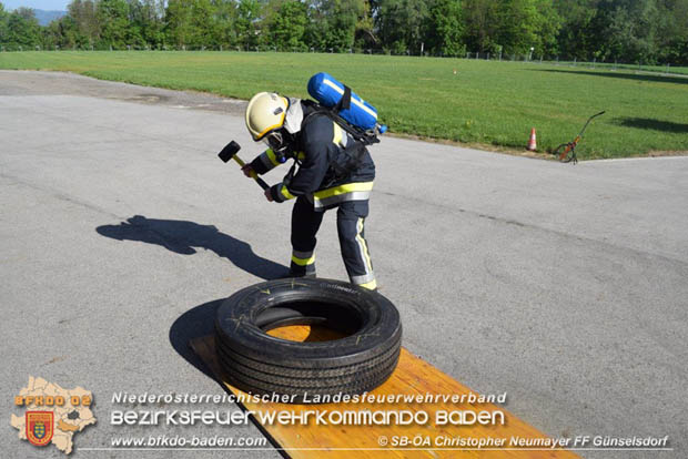 20180428 Leistungsüberprüfung der Atemschutzgeräteträger der FF Günselsdorf  Foto: SB ÖA Christopher Neumayer FF Günselsdorf
