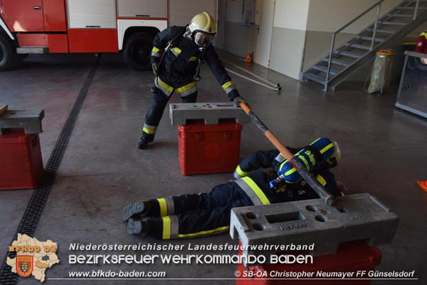 20180428 Leistungsüberprüfung der Atemschutzgeräteträger der FF Günselsdorf  Foto: SB ÖA Christopher Neumayer FF Günselsdorf