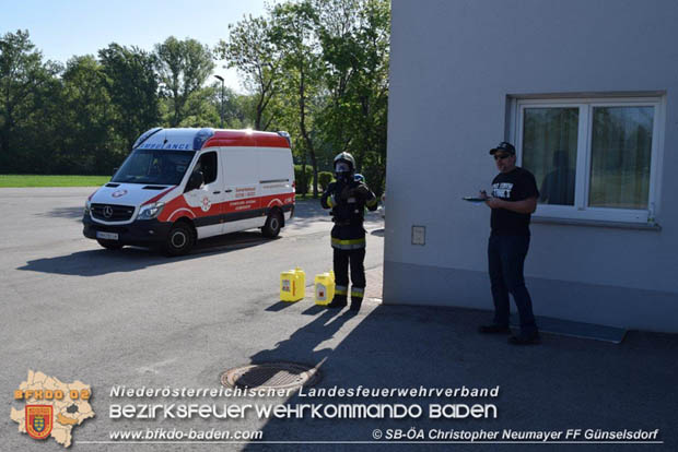 20180428 Leistungsüberprüfung der Atemschutzgeräteträger der FF Günselsdorf  Foto: SB ÖA Christopher Neumayer FF Günselsdorf