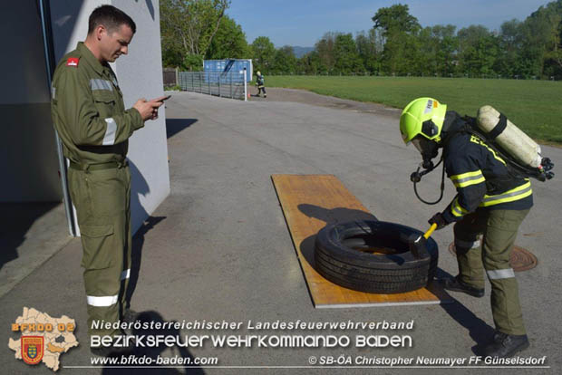 20180428 Leistungsüberprüfung der Atemschutzgeräteträger der FF Günselsdorf  Foto: SB ÖA Christopher Neumayer FF Günselsdorf
