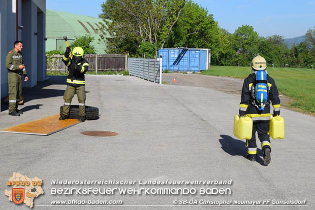 20180428 Leistungsüberprüfung der Atemschutzgeräteträger der FF Günselsdorf  Foto: SB ÖA Christopher Neumayer FF Günselsdorf