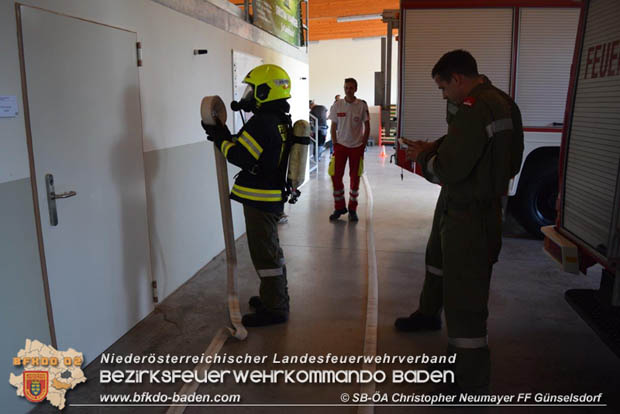20180428 Leistungsüberprüfung der Atemschutzgeräteträger der FF Günselsdorf  Foto: SB ÖA Christopher Neumayer FF Günselsdorf