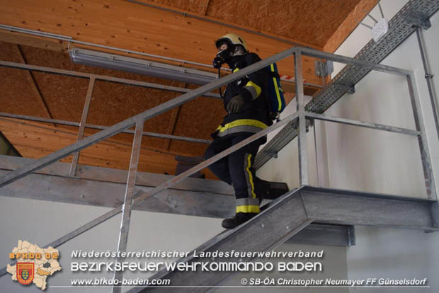 20180428 Leistungsüberprüfung der Atemschutzgeräteträger der FF Günselsdorf  Foto: SB ÖA Christopher Neumayer FF Günselsdorf
