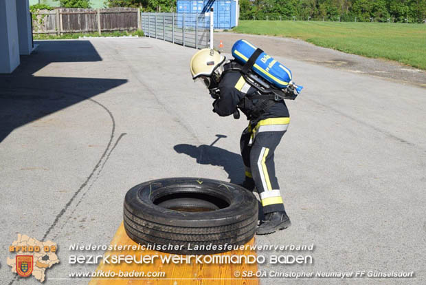 20180428 Leistungsüberprüfung der Atemschutzgeräteträger der FF Günselsdorf  Foto: SB ÖA Christopher Neumayer FF Günselsdorf
