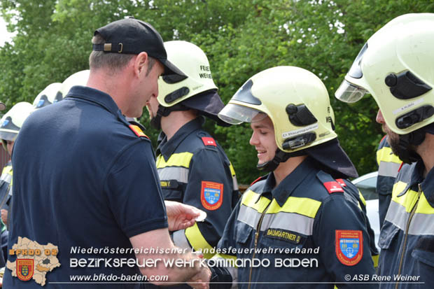 20180505 Ausbildungsprüfung Technischer Einsatz Stufe Bronze, Silber oder Gold erfolgreich in Weigelsdorf bestanden  Foto: ASB ÖA Rene Weiner 