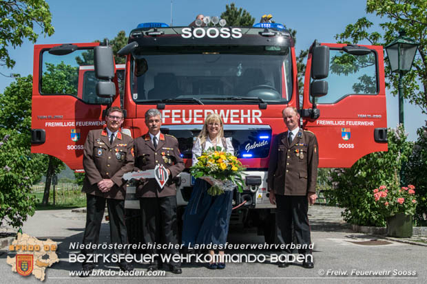 20180429 Fahrzeugsegnung des neuen Hilfeleistungsloeschfahrzeuges HLFA 2 der FF Sooss  Foto: Freiwillige Feuerwehr Sooss