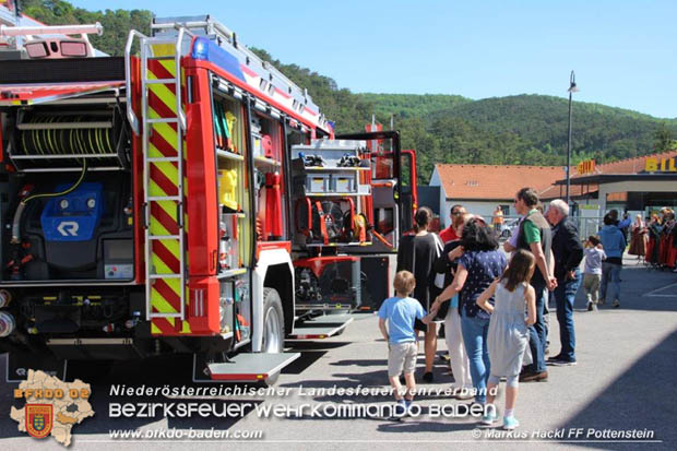 20180506 Florianitag mit Fahrzeugweihe des neuen HLFA 2 der FF Pottenstein anläßlich des 150-jährigen Gründungsjubiläums  Foto: ASB ÖA Markus Hackl FF Pottenstein