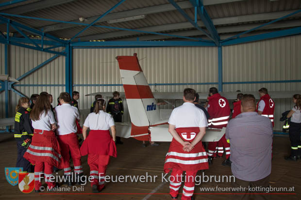 20180602 Schulung von Fluggeraeten am Flughafen Bad Voeslau/Kottingbrunn  Foto: Melanie Deli FF Kottingbrunn