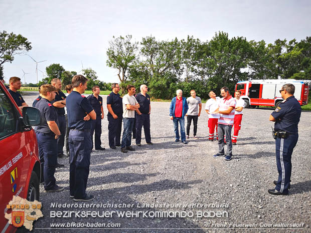 20180616 Schulung bei neu errichteten Windkraftanlagen in Oberwaltersdorf Foto: © Freiwillige Feuerwehr Oberwaltersdorf 20180616 Schulung bei neu errichteten Windkraftanlagen in Oberwaltersdorf Foto: © Freiwillige Feuerwehr Oberwaltersdorf