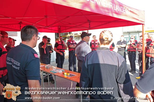 20180908 Der 6. KHD ZUG (Wasserdienstzug) übte erneut in Klosterneuburg  Foto: Jürgen RUDOLF FF Teesdorf 