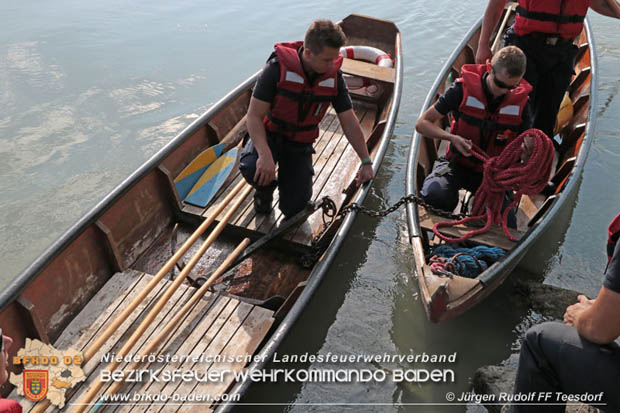 20180908 Der 6. KHD ZUG (Wasserdienstzug) übte erneut in Klosterneuburg  Foto: Jürgen RUDOLF FF Teesdorf 