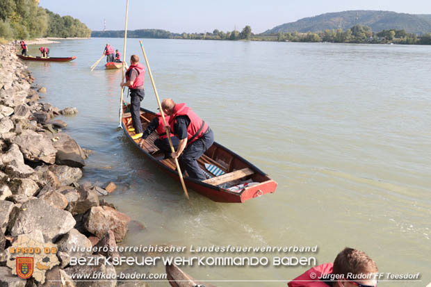 20180908 Der 6. KHD ZUG (Wasserdienstzug) übte erneut in Klosterneuburg  Foto: Jürgen RUDOLF FF Teesdorf 