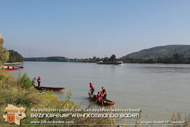 20180908 Der 6. KHD ZUG (Wasserdienstzug) übte erneut in Klosterneuburg  Foto: Jürgen RUDOLF FF Teesdorf 