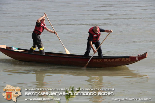 20180908 Der 6. KHD ZUG (Wasserdienstzug) übte erneut in Klosterneuburg  Foto: Jürgen RUDOLF FF Teesdorf 