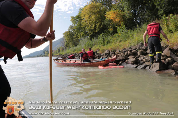 20180908 Der 6. KHD ZUG (Wasserdienstzug) übte erneut in Klosterneuburg  Foto: Jürgen RUDOLF FF Teesdorf 