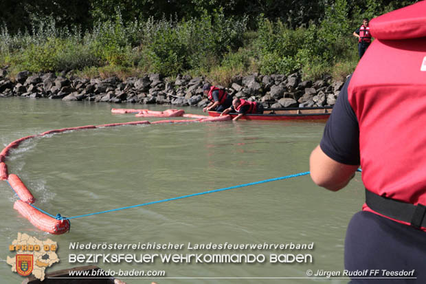 20180908 Der 6. KHD ZUG (Wasserdienstzug) übte erneut in Klosterneuburg  Foto: Jürgen RUDOLF FF Teesdorf 