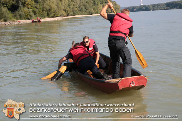 20180908 Der 6. KHD ZUG (Wasserdienstzug) übte erneut in Klosterneuburg  Foto: Jürgen RUDOLF FF Teesdorf 