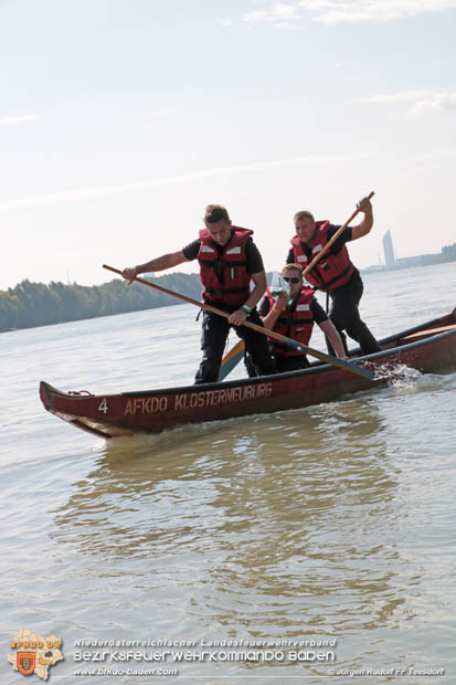 20180908 Der 6. KHD ZUG (Wasserdienstzug) übte erneut in Klosterneuburg  Foto: Jürgen RUDOLF FF Teesdorf 
