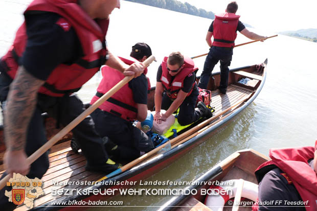 20180908 Der 6. KHD ZUG (Wasserdienstzug) übte erneut in Klosterneuburg  Foto: Jürgen RUDOLF FF Teesdorf 