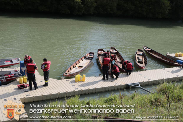 20180908 Der 6. KHD ZUG (Wasserdienstzug) übte erneut in Klosterneuburg  Foto: Jürgen RUDOLF FF Teesdorf 