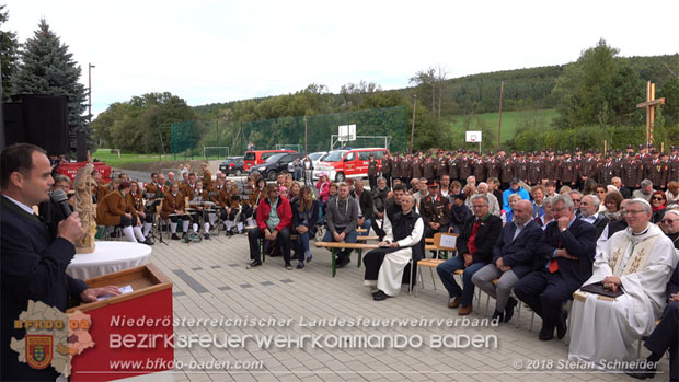 20180922 Feierliche Eröffnung und Segnung des neuen Feuerwehrhauses in Heiligenkreuz  Foto: Stefan Schneider