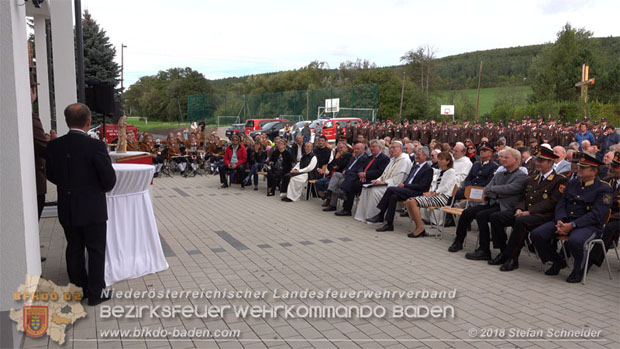 20180922 Feierliche Eröffnung und Segnung des neuen Feuerwehrhauses in Heiligenkreuz  Foto: Stefan Schneider