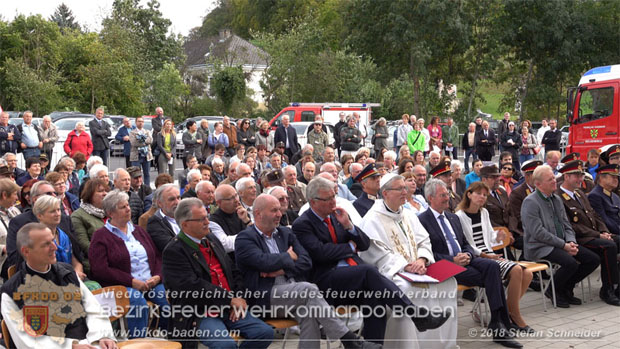 20180922 Feierliche Eröffnung und Segnung des neuen Feuerwehrhauses in Heiligenkreuz  Foto: Stefan Schneider