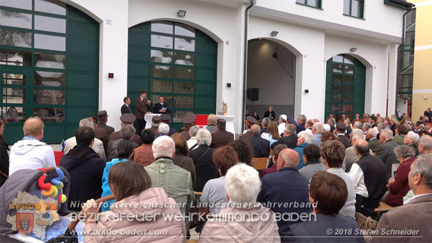 20180922 Feierliche Eröffnung und Segnung des neuen Feuerwehrhauses in Heiligenkreuz  Foto: Stefan Schneider