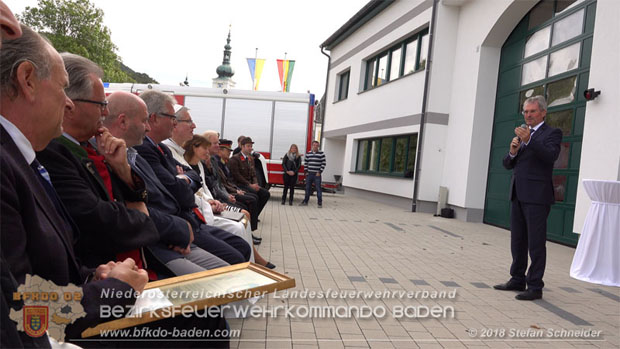 20180922 Feierliche Eröffnung und Segnung des neuen Feuerwehrhauses in Heiligenkreuz  Foto: Stefan Schneider