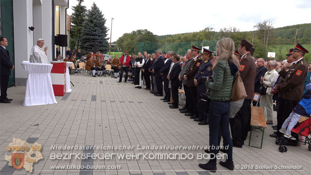 20180922 Feierliche Eröffnung und Segnung des neuen Feuerwehrhauses in Heiligenkreuz  Foto: Stefan Schneider