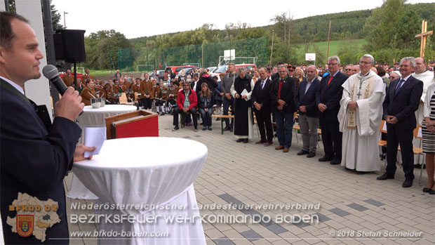 20180922 Feierliche Eröffnung und Segnung des neuen Feuerwehrhauses in Heiligenkreuz  Foto: Stefan Schneider