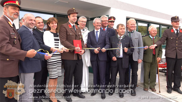 20180922 Feierliche Eröffnung und Segnung des neuen Feuerwehrhauses in Heiligenkreuz  Foto: Stefan Schneider