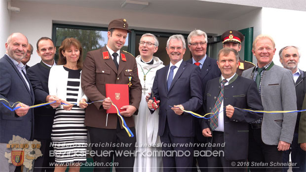 20180922 Feierliche Eröffnung und Segnung des neuen Feuerwehrhauses in Heiligenkreuz  Foto: Stefan Schneider