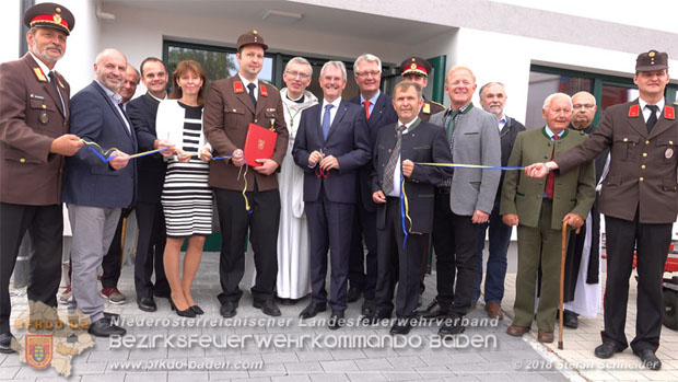 20180922 Feierliche Eröffnung und Segnung des neuen Feuerwehrhauses in Heiligenkreuz  Foto: Stefan Schneider