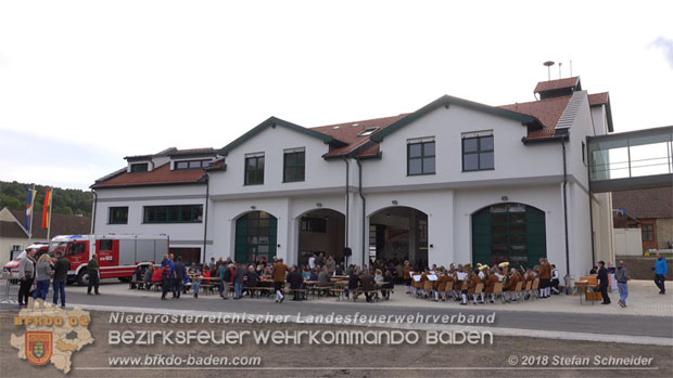 20180922 Feierliche Eröffnung und Segnung des neuen Feuerwehrhauses in Heiligenkreuz  Foto: Stefan Schneider