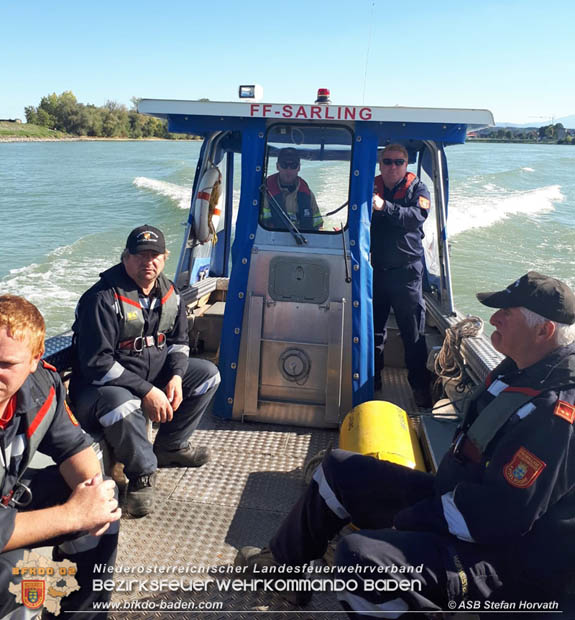 201809 Fortbildung Wasserdienst in Sarling an der Donau Foto: Stefan Horvath 201809 Fortbildung Wasserdienst in Sarling an der Donau Foto: Stefan Horvath