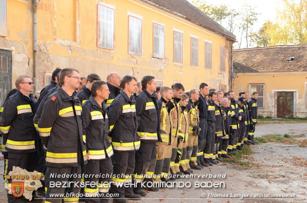 20181013 Unterabschnittsübung in Weigelsdorf  Foto: © Thomas Lenger Monatsrevue.at