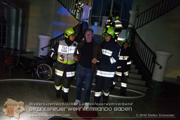 20181012 Realistische Brandeinsatzübung in Oberwaltersdorf  Foto: © Stefan Schneider