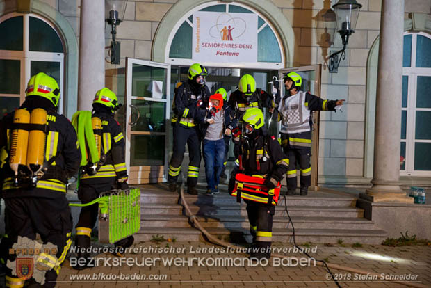 20181012 Realistische Brandeinsatzübung in Oberwaltersdorf  Foto: © Stefan Schneider