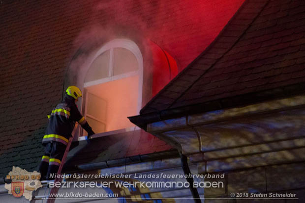 20181012 Realistische Brandeinsatzübung in Oberwaltersdorf  Foto: © Stefan Schneider