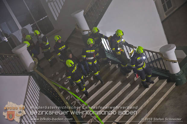 20181012 Realistische Brandeinsatzübung in Oberwaltersdorf  Foto: © Stefan Schneider